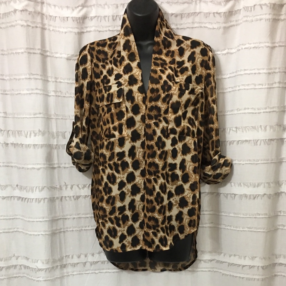 Alloy Sheer Top
